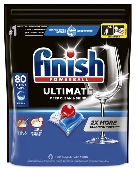 Капсулы для ПММ Finish Ultimate All in 1 80 шт.