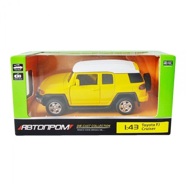 Машинка Автопром 1:43 Toyota Cruiser в ассортименте 67312