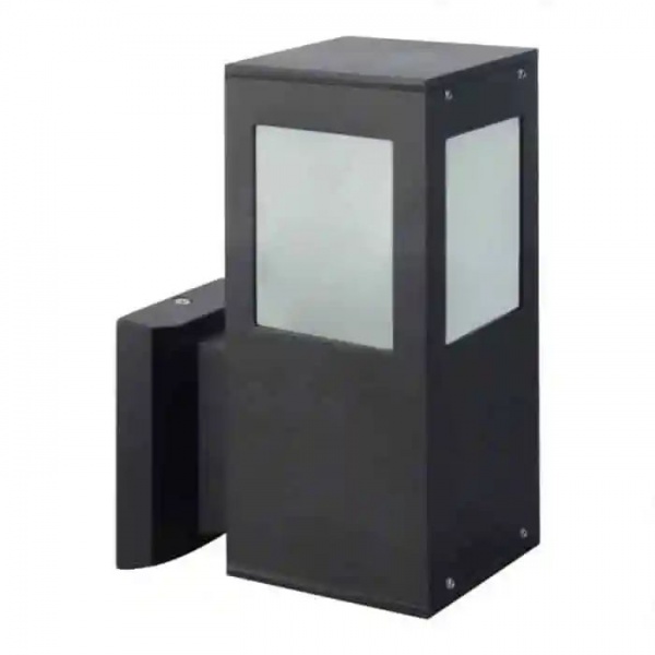 Светильник парковый HOROZ ELECTRIC Kavak/SQ-2 E27 60 Вт IP44 черный 075-015-0002-010 