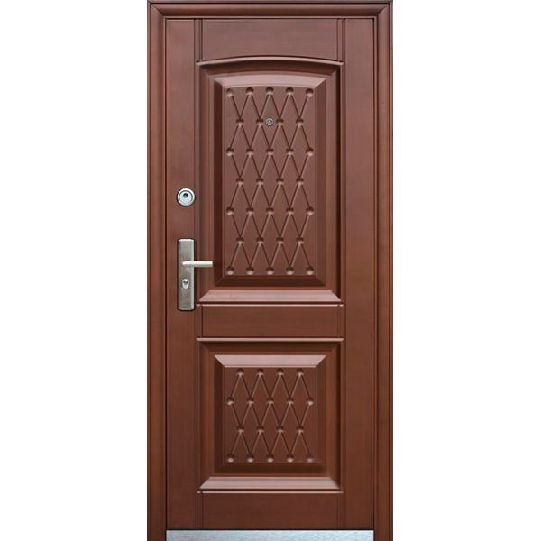 Дверь входная Tarimus К777-2 коричневый 2050x960мм правая