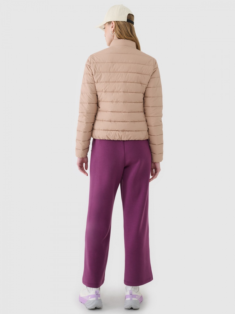 Куртка жіноча демісезонна 4F DOWN JACKET F533 4FWSS25TDJAF533-83S р.XS бежева