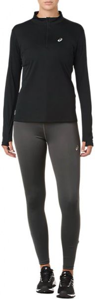 Джемпер Asics SILVER LS 1/2 ZIP TOP 2012A033-001 р. L чорний