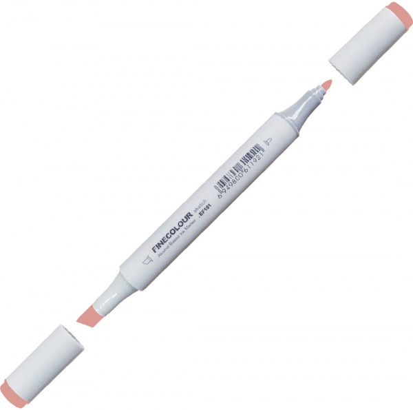 Маркер спиртовий FINECOLOUR Junior EF101-130 коричнево-рожевий 