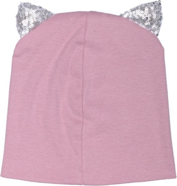 Шапочка дитяча для дівчинки Kraft 345-Т р.50-52 пильна троянда 