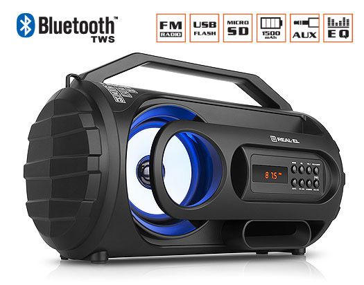 Акустическая система Real-el X-710 1.0 black 