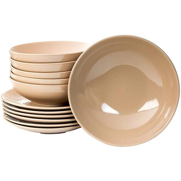 Сервиз столовый Latte 13 предметов на 6 персон Bella Vita