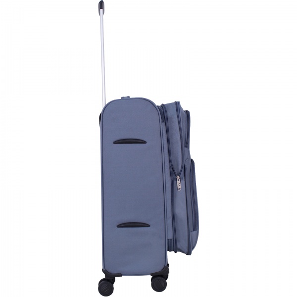 Валіза Bagland М New 70 л сірий 3799124 