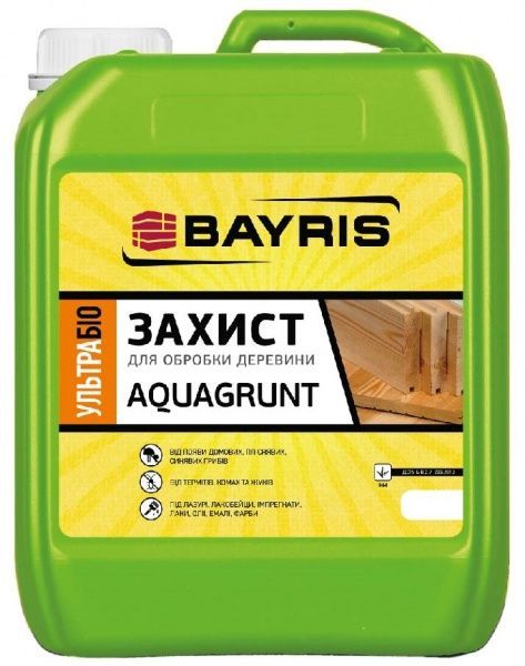 Біозахист Bayris Aquagrunt безбарвний 1 л