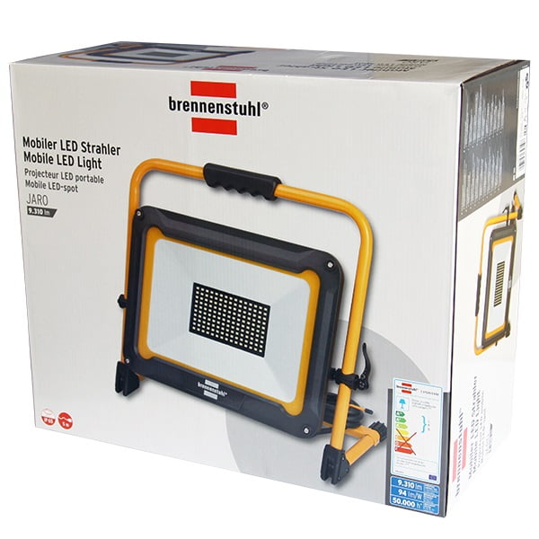 Прожектор светодиодный Brennenstuhl JARO 9000 M переносной 100 Вт IP65 желтый 1171250033 