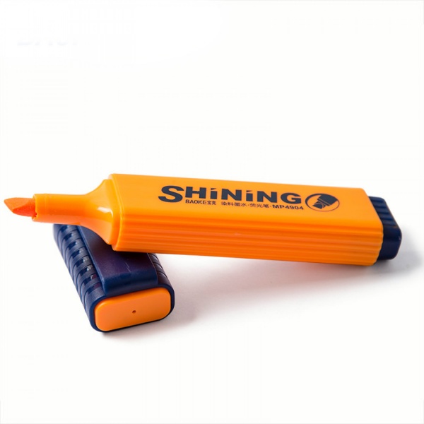 Маркер текстовий Baoke 2-4 мм Shining помаранчевий MARK-TXT-BAO-MP4904O 