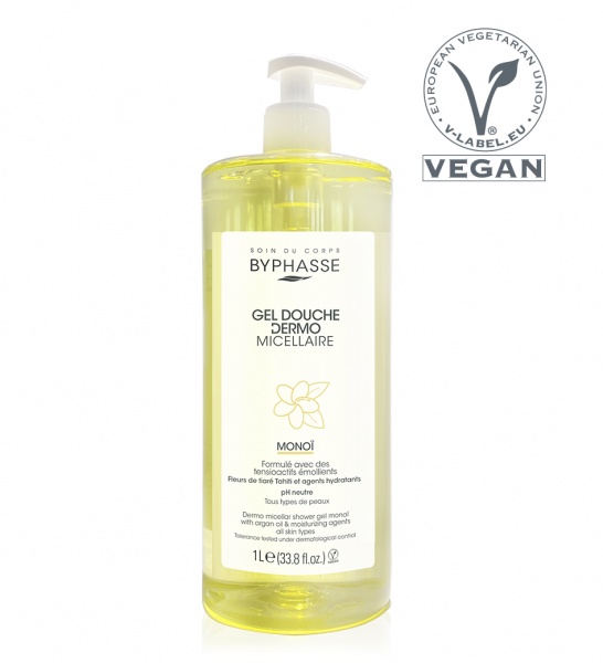 Гель мицеллярный Byphasse Monoi Tahiti 1000 мл