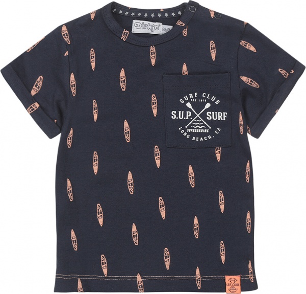 Футболка для мальчиков Dirkje р.86 синий T46654-35 