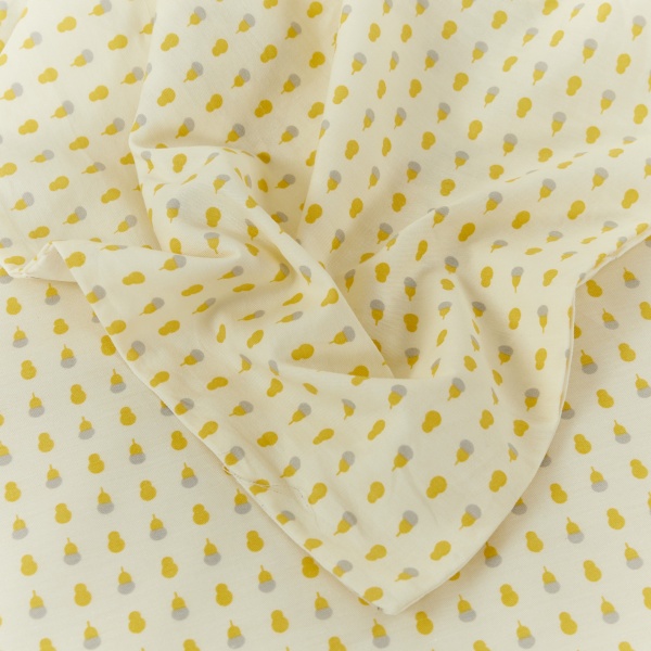 Комплект постельного белья Matina семейный желтый с белым La Nuit 