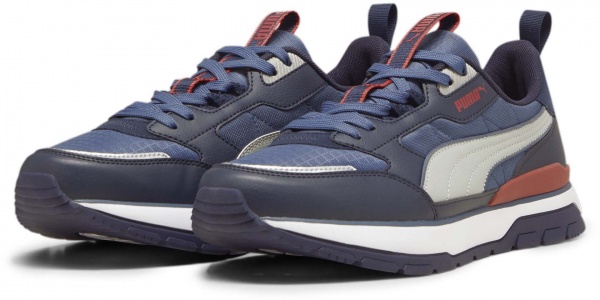 Кроссовки Puma R78 TREK NEW NAVY-FLAT LIGHT GRAY-INKY B 38072825 р.41 синий