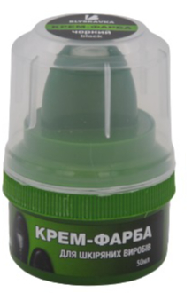 Крем-краска BLYSKAVKA стакан с апликатором черный 50 мл черный