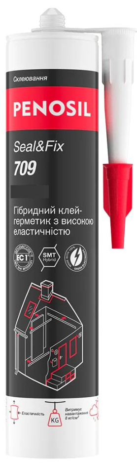 Клей-герметик PENOSIL Seal&Fix 709 гибридный 290мл коричневый