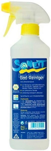 Засіб Sonett для ванної кімнати органічний 0,5 л