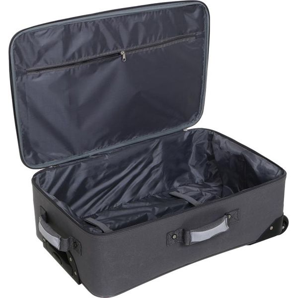 Чемодан UP! (Underprice) 74 л серый 1022NC 71х45х23 см 