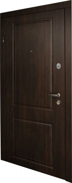 Двері вхідні Abwehr АМ 133 (V) (ТО/Б) коричневий 2050х860мм ліві