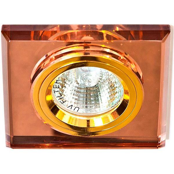 Світильник точковий Feron MR16 8170-2/(CD3006) GU5.3 золотийкоричневий 