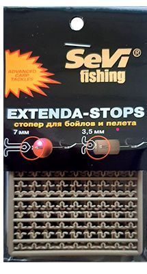 Стопор Clepsydra для бойлів и пелетса 3,5/7 мм