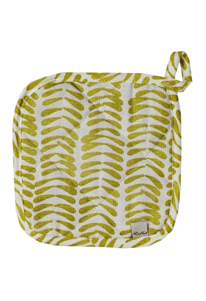 Прихватка Oliva 20x20 см білий із малюнком La Nuit 