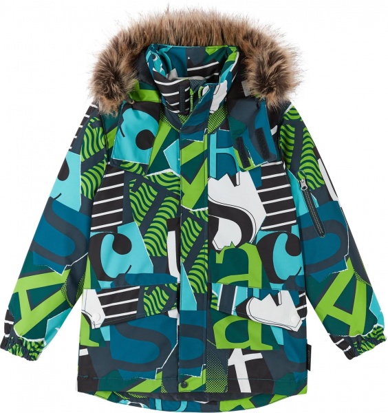 Куртка для хлопчиків Tutta by Reima Severi р.140 зелений 6100011A-8411 