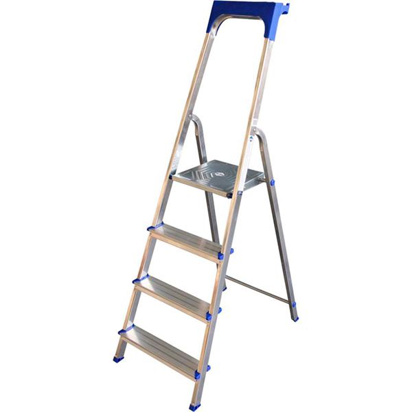 Драбина-стрем’янка Elkop алюмінієва з полицею 4сх