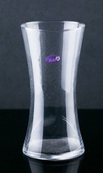 Ваза стеклянная прозрачная 31-108-048 Viola