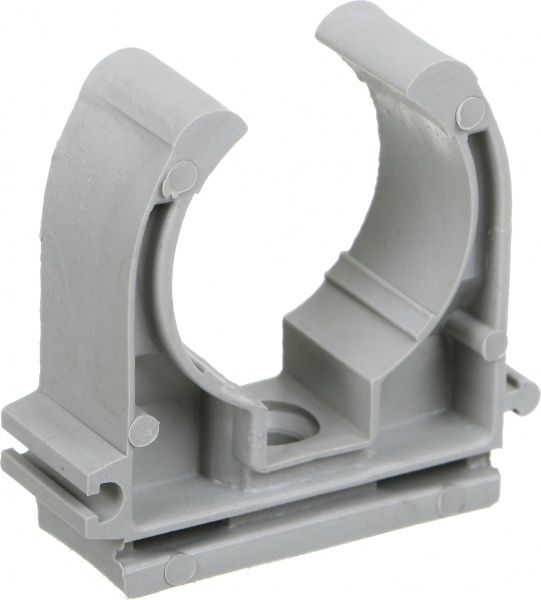 Клипса Lion 32 одинарная Classic для крепежа полипропиленовой трубы