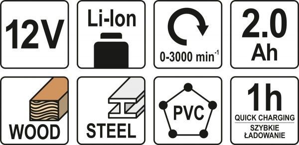 Пила шабельна YATO YT-82904