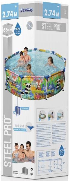 Бассейн каркасный Bestway Азия 274x66 см (5612F)