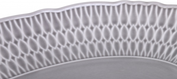 Блюдо овальне Sofia 34 см ментолове Cmielow 