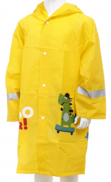 Дождевик Susino Динозавры р.90 желтый 