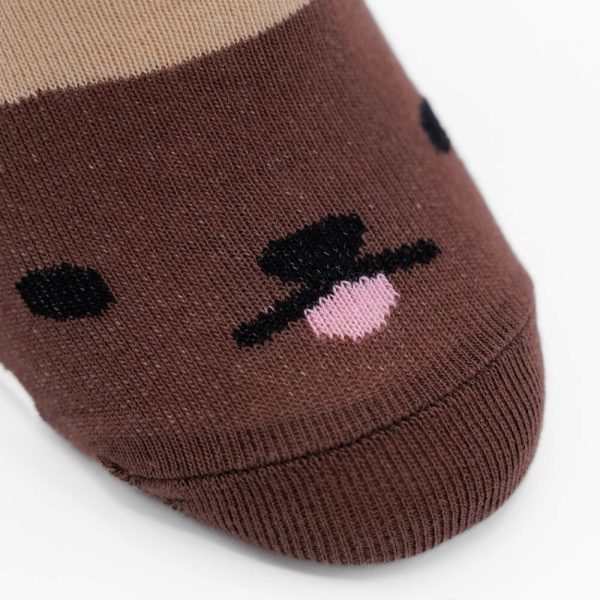 Шкарпетки Leostep Пес 70037 120 25 р.38-40 бежевий