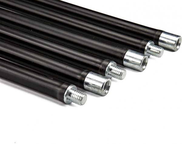 Комплект гибких ручек Savent для чистки дымохода 1 м 6 шт 