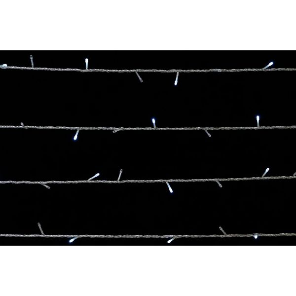 Электрогирлянда линейная Феєрія QC3001 цвет холодно-белый встроенный светодиод (LED) 300 ламп 