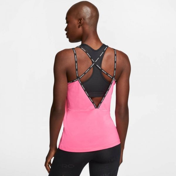 Майка Nike W NP ELASTIKA TANK M V CJ3582-679 L рожевий