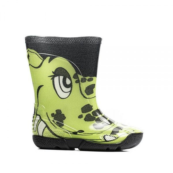 Сапоги резиновые Олдком Крокодил р.29-30 зеленый с черным 