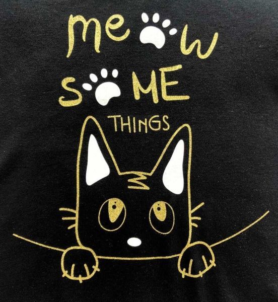 Джемпер Luna Kids 1067/22007 Котенок р.110-116 черный 