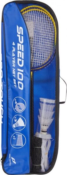 Набор для бадминтона Pro Touch Speed 100 - 4 Ply net set 412068-900195 