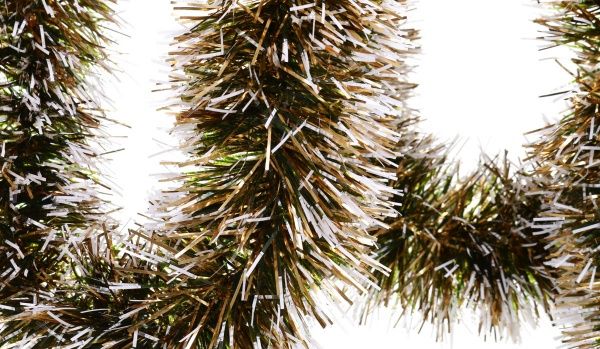 Дождик новогодний элит 7 3 м золотой/красный/белый/серебристый