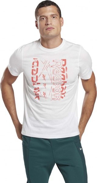 Футболка Reebok VECTOR GRAPHIC TEE GL3162 р.XL білий