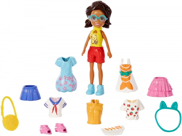 Игровой набор Polly Pocket Маленькая модница в путешествии в ассортименте GFT92