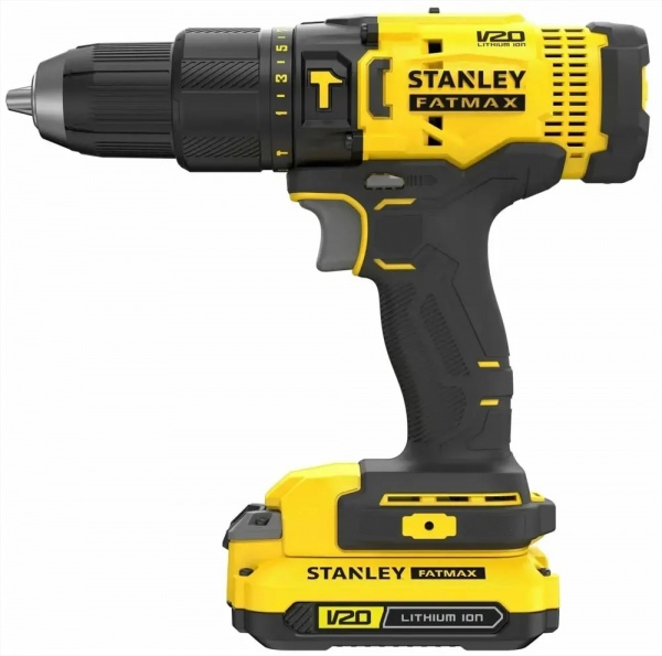 Шуруповерт ударный аккумуляторный Stanley SCD711C2K