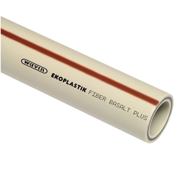 Труба полипропиленовая Wavin Ekoplastik Fiber Basalt Plus 20 4 м