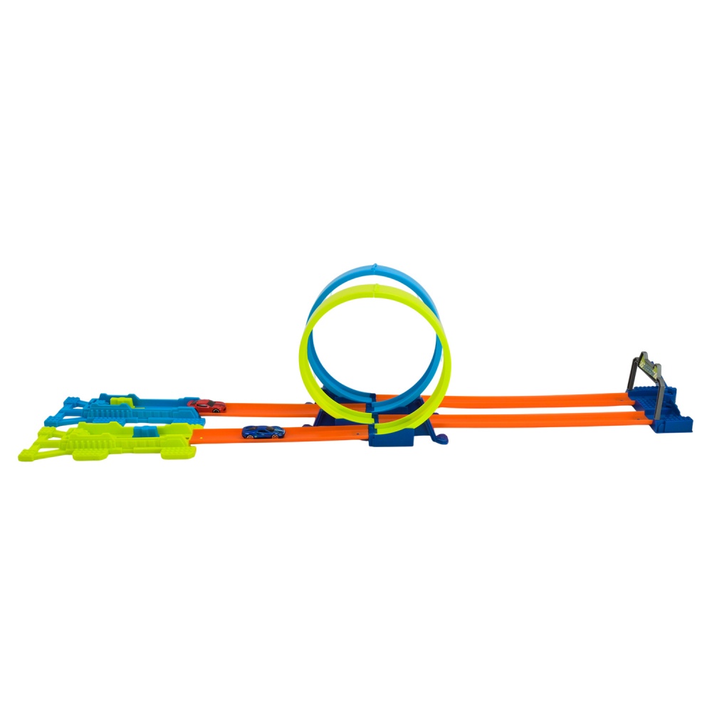 Гоночный трек Shantou двойной с катапультой и 2 машинками JJ161