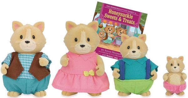 Игровой набор Li'l Woodzeez Семья Котиков 6156M 