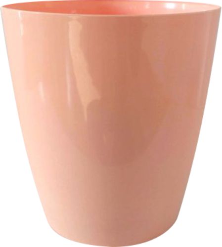 Горшок пластиковый Амелі круглый 11л бежевый 