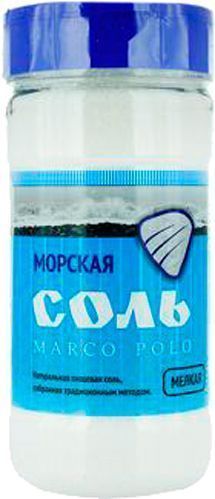 Соль морская мелкая 500 г Marco Polo (4607005091154) 